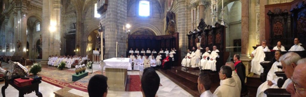 CELEBRACIÓN DE LA MISA CRISMAL EN LA SANTA IGLESIA CATEDRAL