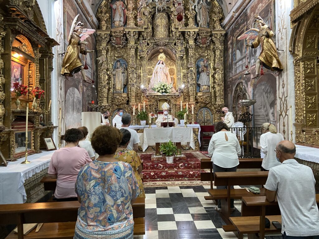 El Sr. Obispo de Asidonia-Jerez visita a la Orden de las Mercedarias Descalzas de Arcos de la Frontera