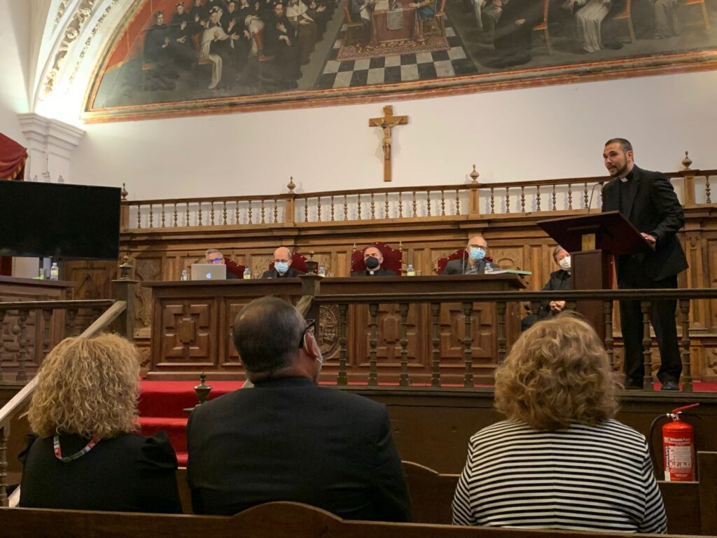 El sacerdote diocesano Juan Azcárate Casanova defiende su tesis doctoral en la Universidad Pontifica de Salamanca