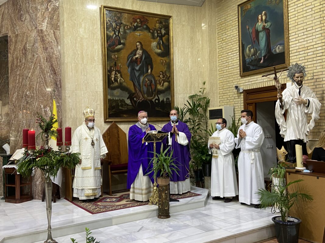 El Arzobispo de Homs visita la Diócesis de Asidonia-Jerez