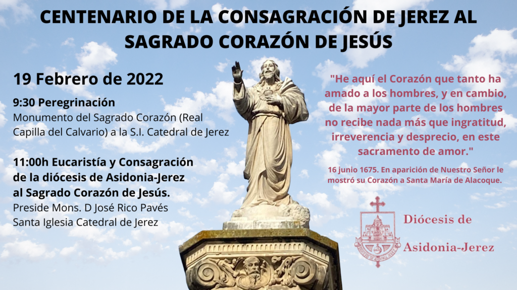 Mañana la Diócesis se consagrará al Sagrado Corazón de Jesús