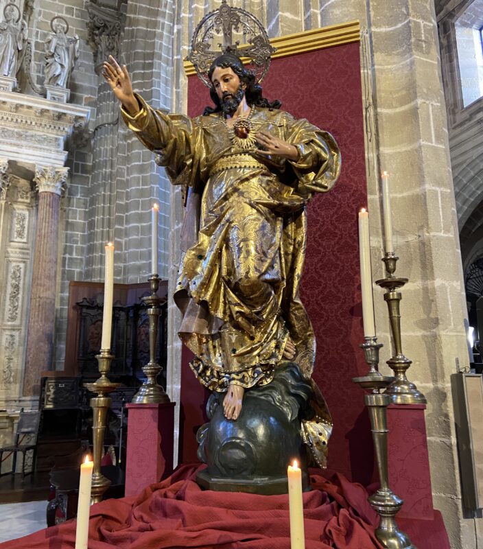 El Sagrado Corazón de Jesús de la Parroquia de Madre de Dios en la Santa Iglesia Catedral