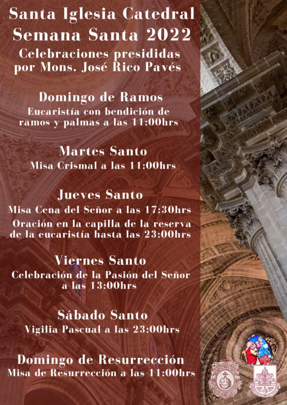 Semana Santa y Triduo Pascual en la Santa Iglesia Catedral