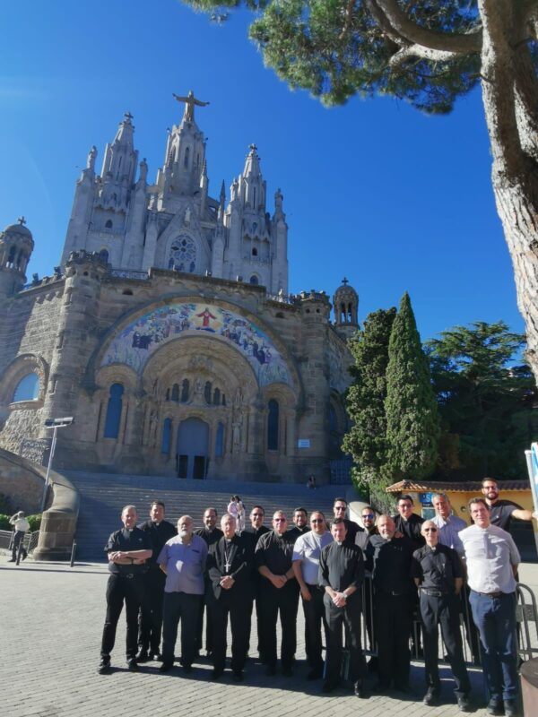 El clero diocesano peregrina con motivo del Año Jubilar del Sagrado Corazón de Jesús