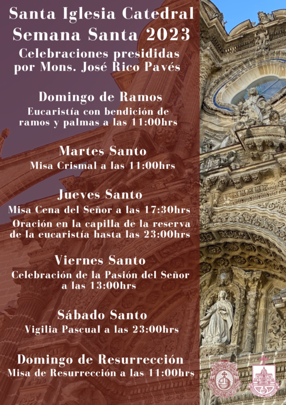 Semana Santa y Triduo Pascual en la Santa Iglesia Catedral