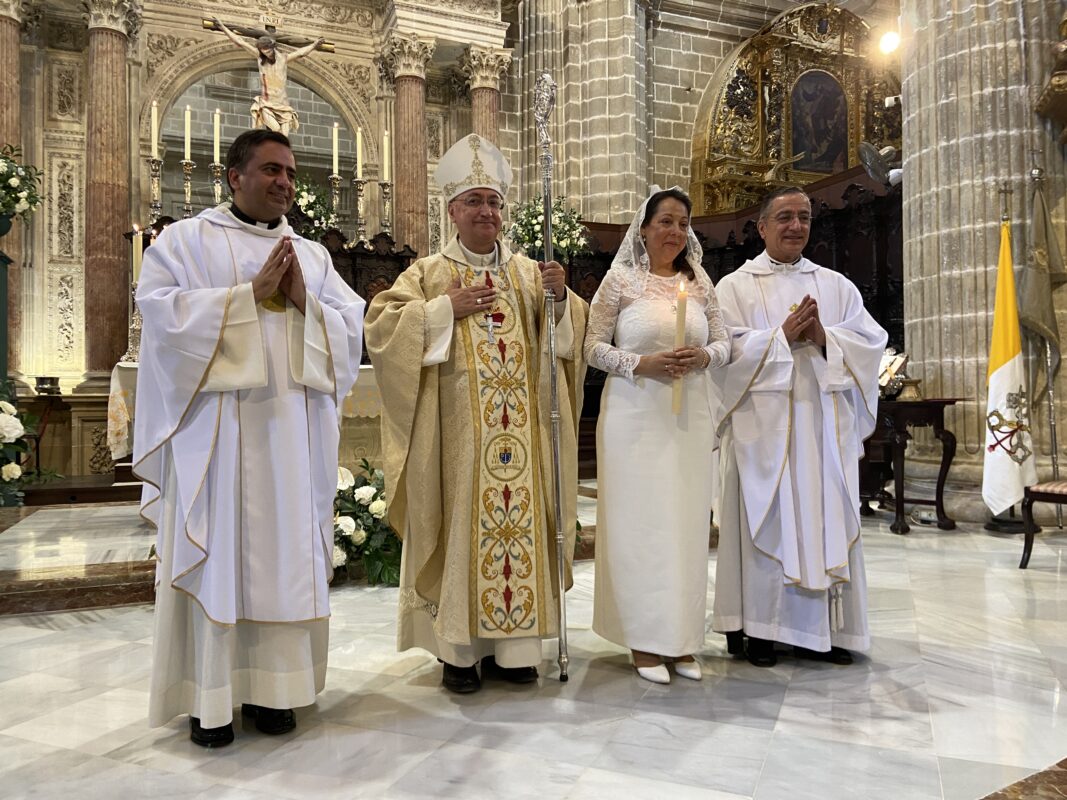 La Iglesia Asidonense ya tiene a su primera virgen consagrada