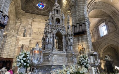 Monseñor José Rico Pavés en la Solemnidad del Santísimo Cuerpo y Sangre de Cristo : “Sin la Eucaristía no podemos vivir”