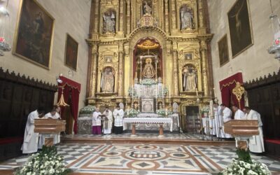 Primera Eucaristía en Jerez del sacerdote jerezano Fernando Martín