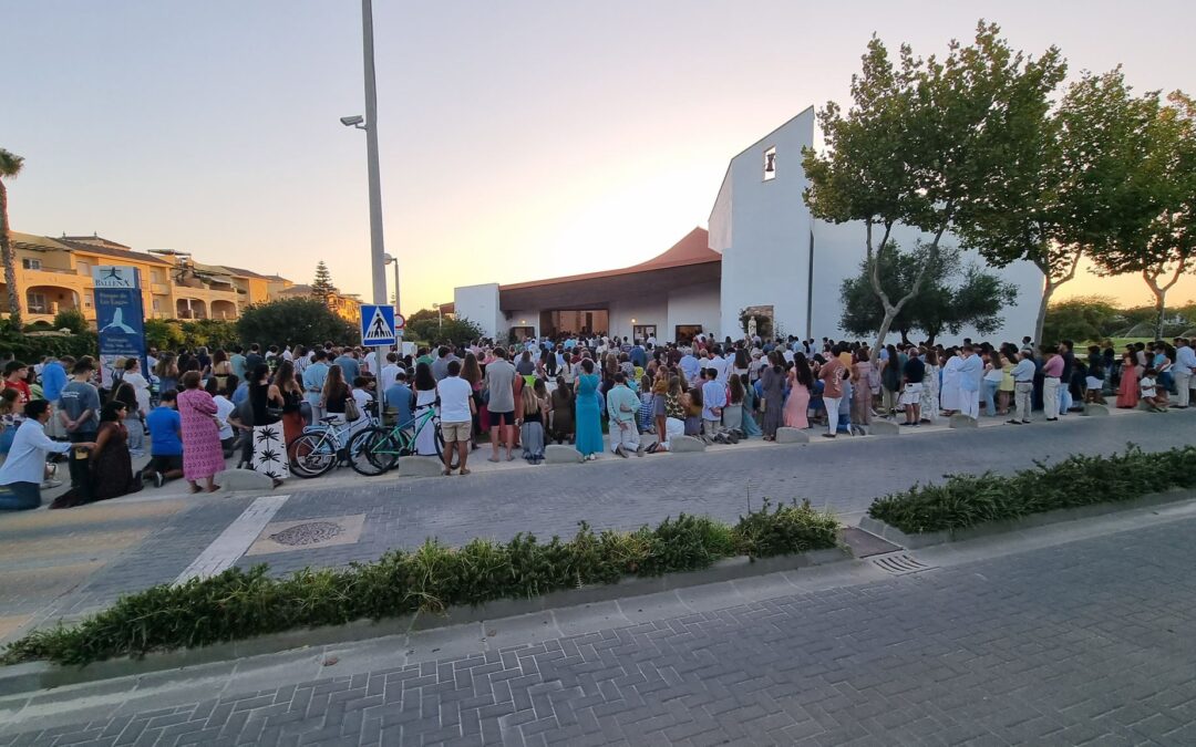 Intensa actividad pastoral de la zona de la costa de la Iglesia Asidonense