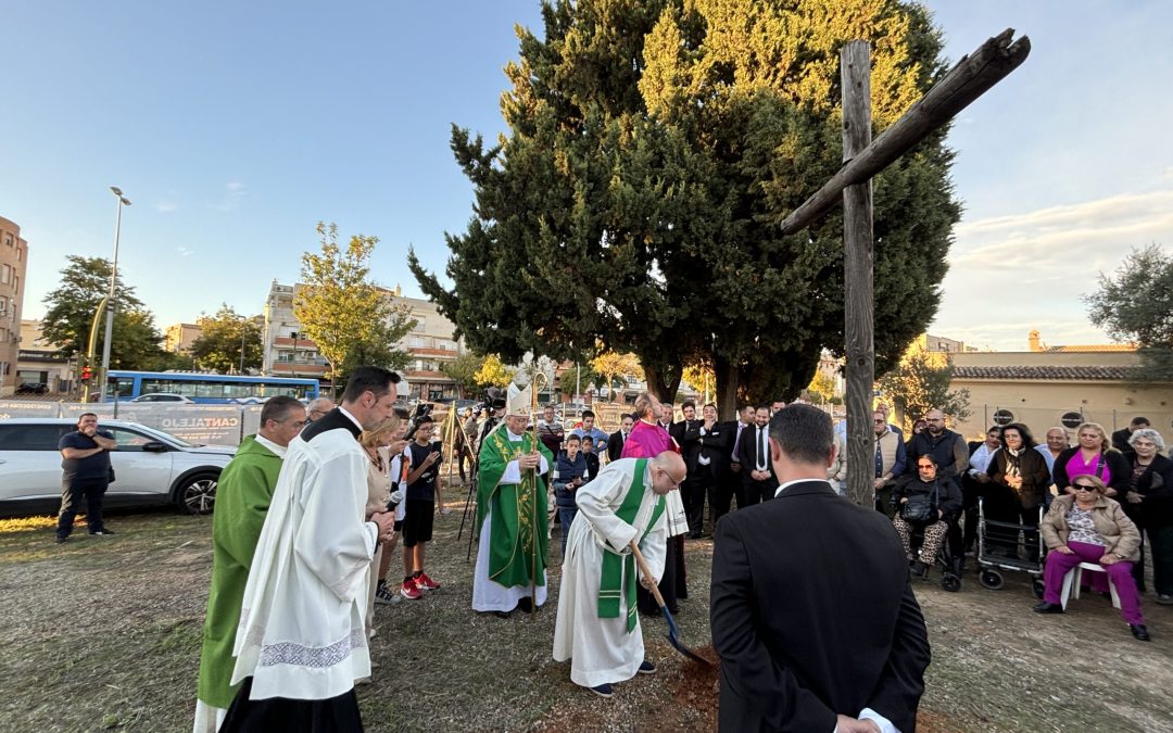 Primeros pasos para la construcción de la parroquia de Ntra. Sra. del Rocío