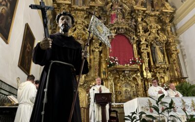 Monseñor Rico Pavés celebra la festividad de San Francisco de Asís