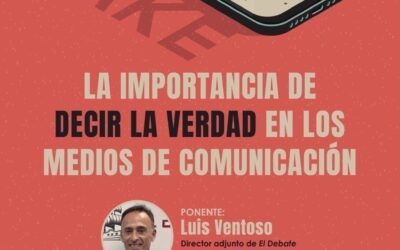 Este jueves 28 a las 20hrs conferencia del periodista Luis Ventoso en el Obispado de Asidonia-Jerez