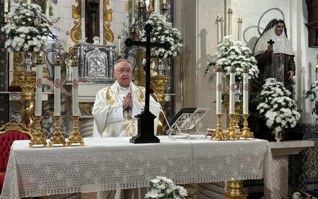 Monseñor Rico Pavés celebra la Solemnidad de Santa Ángela de la Cruz