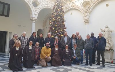 Encuentro de Navidad de Confer Jerez y el Sr. Obispo de Asidonia-Jerez