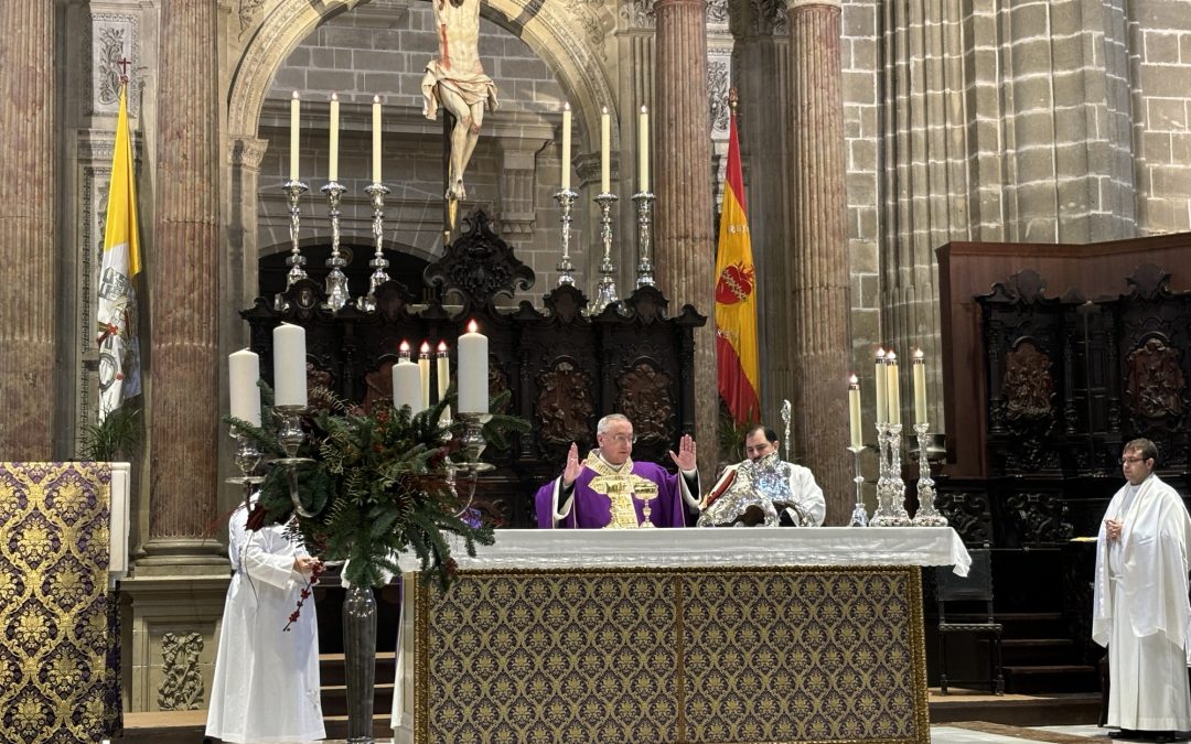 Monseñor Rico Pavés en el I Domingo de Adviento : “El Adviento es escuela de esperanza»