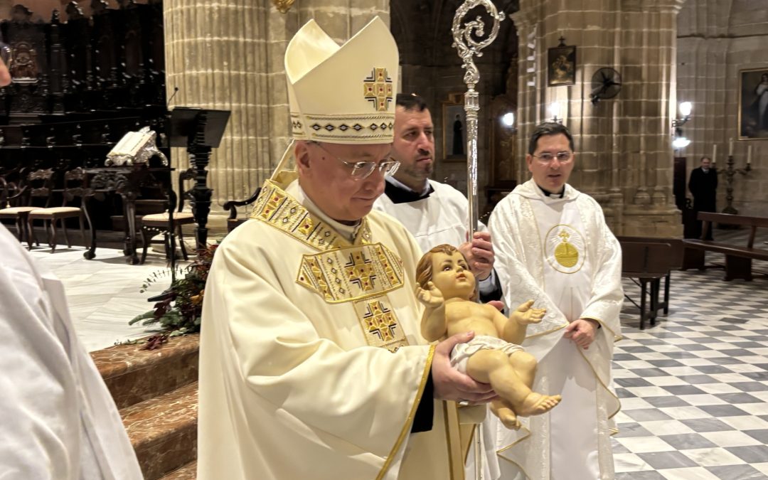 Monseñor Rico Pavés preside la Solemnidad de la Natividad de Nuestro Señor Jesucristo