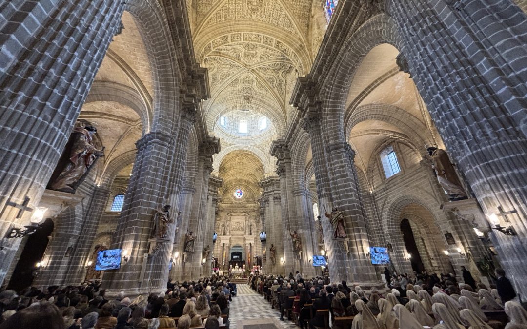 Asidonia-Jerez inicia su peregrinaje hacia la Esperanza desde el primer templo de la Diócesis